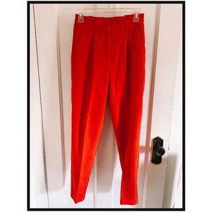 Windsor Red Paperbag Slacks